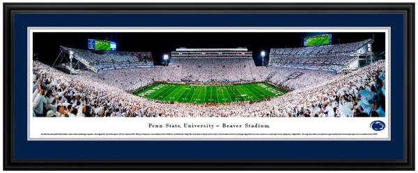 Blakeway Panoramas Penn State Nittany Lions Double Mat Deluxe Frame