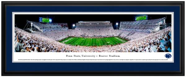 Blakeway Panoramas Penn State Nittany Lions Double Mat Deluxe Frame