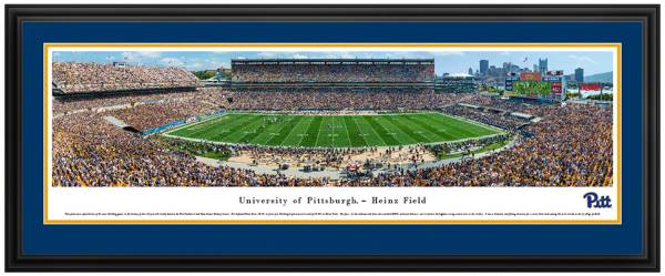 Blakeway Panoramas Pitt Panthers Double Mat Deluxe Frame product image