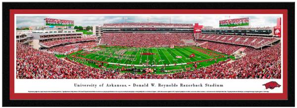 Blakeway Panoramas Arkansas Razorbacks Single Mat Select Frame