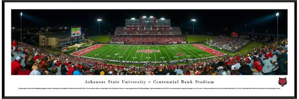 Blakeway Panoramas Arkansas State Red Wolves Standard Frame