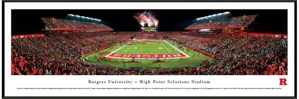 Blakeway Panoramas Rutgers Scarlet Knights Standard Frame