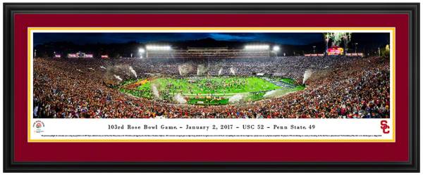 Blakeway Panoramas USC Trojans Double Mat Deluxe Frame product image