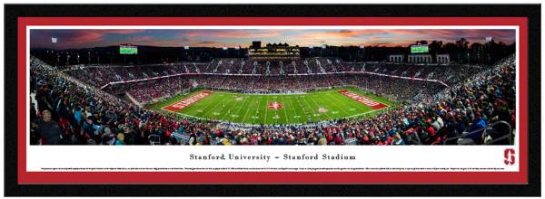 Blakeway Panoramas Standford Cardinal Single Mat Select Frame