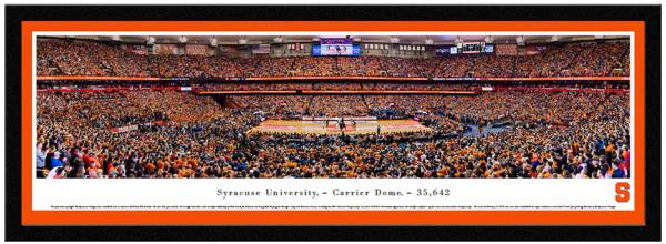 Blakeway Panoramas Syracuse Orange Single Mat Select Frame