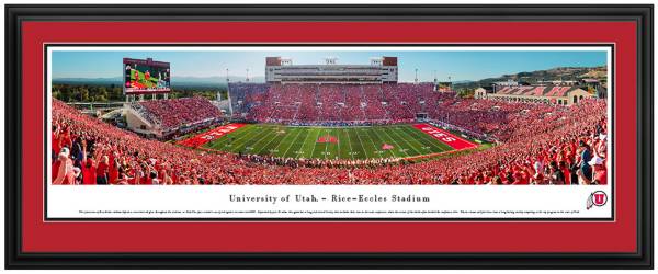 Blakeway Panoramas Utah Utes Double Mat Deluxe Frame