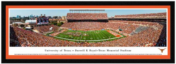 Blakeway Panoramas Texas Longhorns Single Mat Select Frame