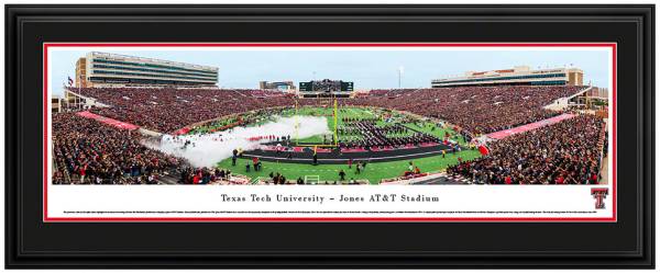 Blakeway Panoramas Texas Tech Red Raiders Double Mat Deluxe Frame