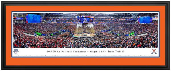 Blakeway Panoramas Virginia Cavaliers Double Mat Deluxe Frame