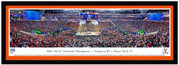 Blakeway Panoramas Virginia Cavaliers Single Mat Select Frame