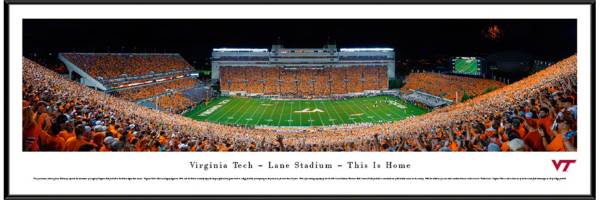 Blakeway Panoramas Virginia Tech Hokies Standard Frame