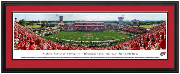 Blakeway Panoramas Western Kentucky Hilltoppers Double Mat Deluxe Frame