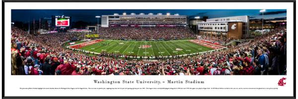 Blakeway Panoramas Washington State Cougars Standard Frame