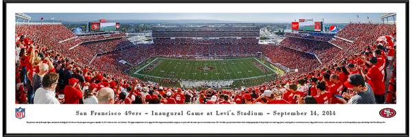 Blakeway Panoramas San Francisco 49ers Standard Frame