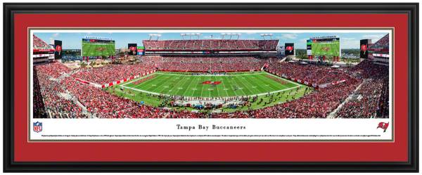 Blakeway Panoramas Tampa Bay Buccaneers Double Mat Deluxe Frame