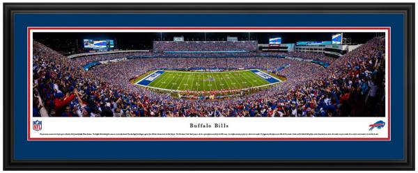 Blakeway Panoramas Buffalo Bills Double Mat Deluxe Frame