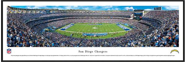 Blakeway Panoramas Los Angeles Chargers Standard Frame