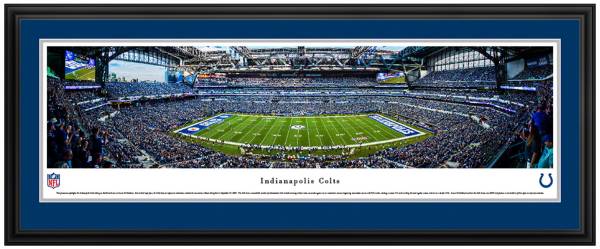 Blakeway Panoramas Indianapolis Colts Double Mat Deluxe Frame