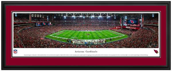 Blakeway Panoramas Arizona Cardinals Mat Deluxe Frame