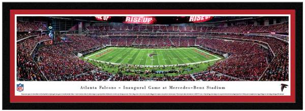 Blakeway Panoramas Atlanta Falcons Single Mat Select Frame