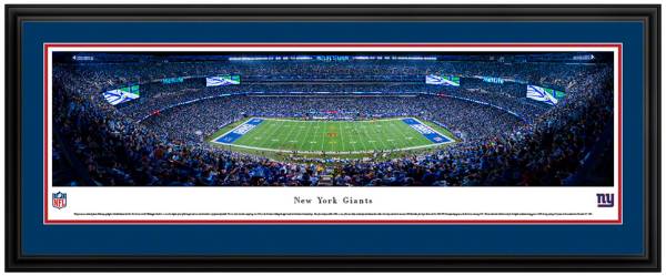 Blakeway Panoramas New York Giants Double Mat Deluxe Frame product image