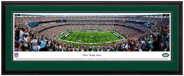 Blakeway Panoramas New York Jets Double Mat Deluxe Frame