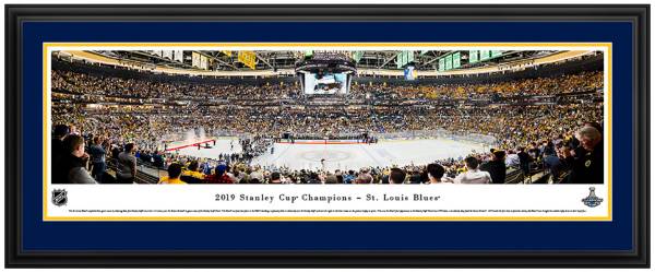 Blakeway Panoramas St. Louis Blues Mat Deluxe Frame product image