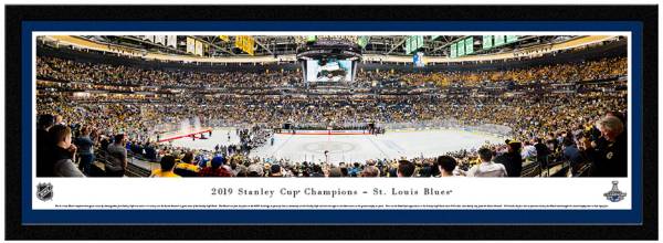 Blakeway Panoramas St. Louis Blues Single Mat Select Frame