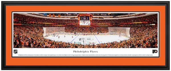 Blakeway Panoramas Philadelphia Flyers Mat Deluxe Frame