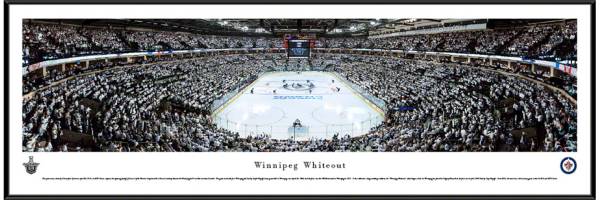 Blakeway Panoramas Winnipeg Jets Standard Frame