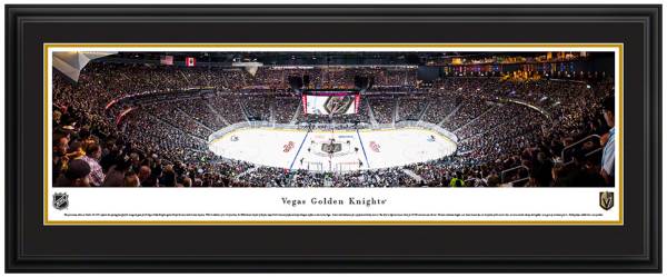 Blakeway Panoramas Vegas Golden Knights Mat Deluxe Frame