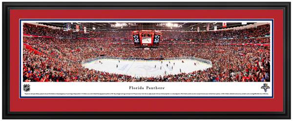 Blakeway Panoramas Florida Panthers Mat Deluxe Frame