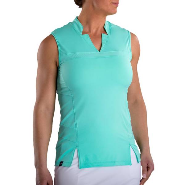 SwingDish Women's Adeline Sleeveless Golf Top