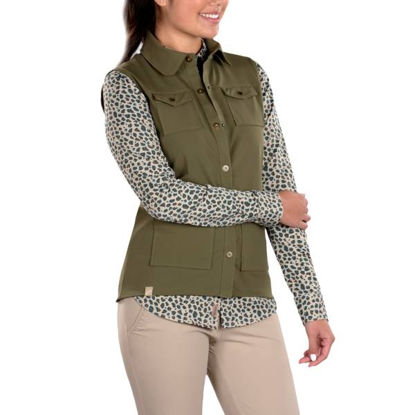 SwingDish Women's Amari Khaki Vest