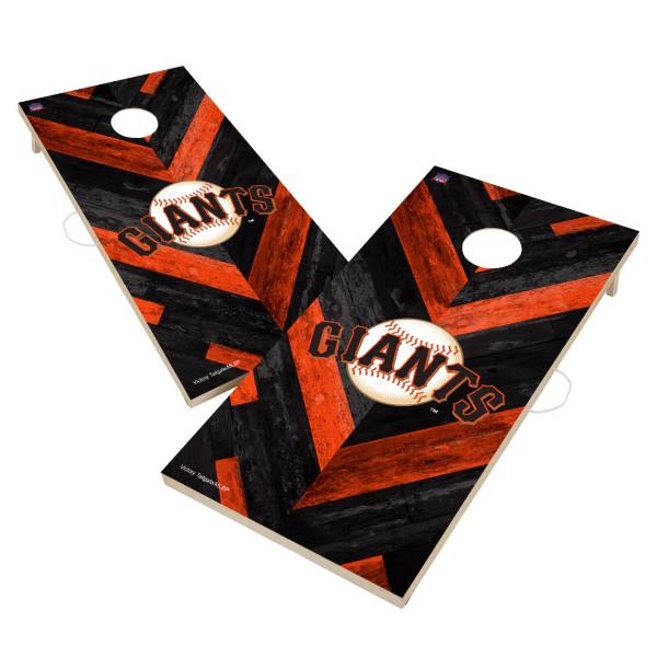 Victory Tailgate San Francisco Giants 2' x 4' Solid Wood Cornhole Boards product image