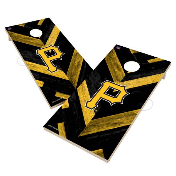 Victory Tailgate Pittsburgh Pirates 2' x 4' Solid Wood Cornhole Boards