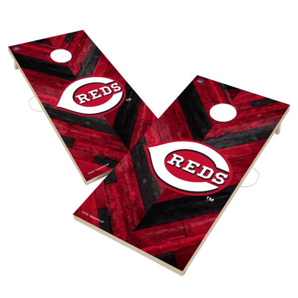 Victory Tailgate Cincinnati Reds 2' x 4' Solid Wood Cornhole Boards