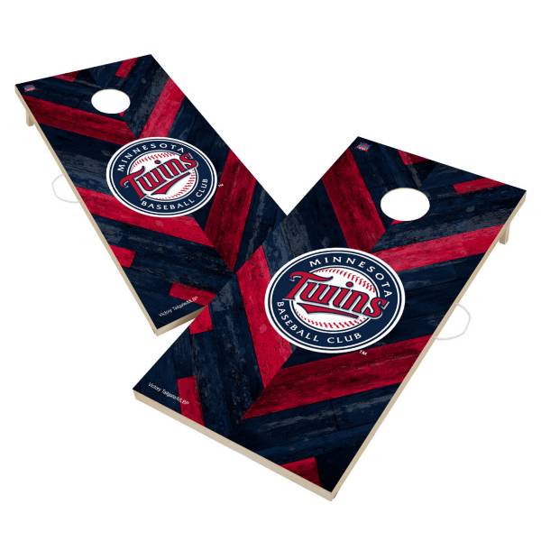 Victory Tailgate Minnesota Twins 2' x 4' Solid Wood Cornhole Boards