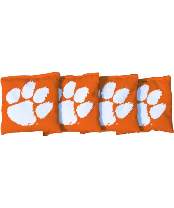 Victory Tailgate Clemson Tigers Cornhole 4-Pack Bean Bags