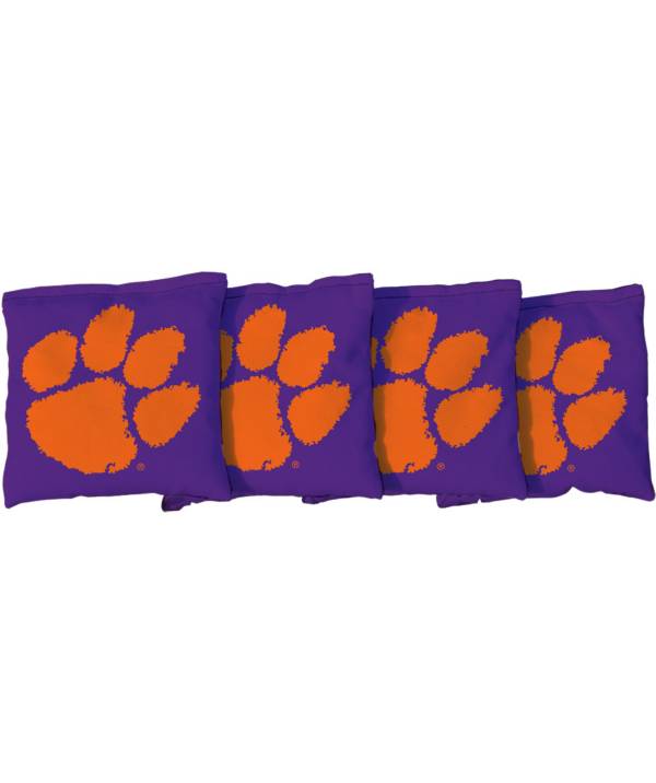 Victory Tailgate Clemson Tigers Cornhole 4-Pack Bean Bags