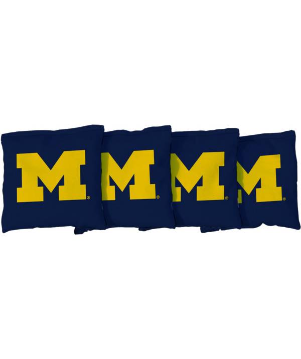 Victory Tailgate Michigan Wolverines Cornhole 4-Pack Bean Bags