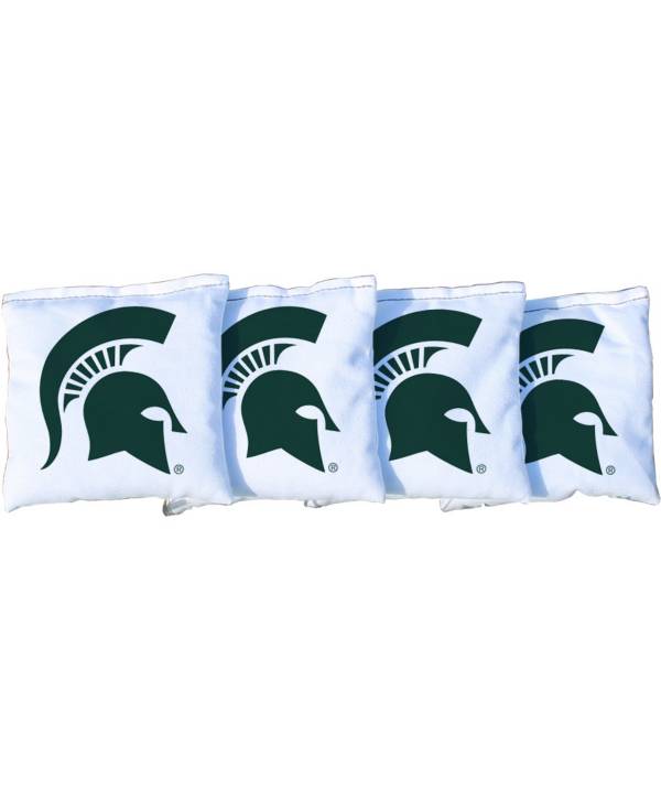 Victory Tailgate Michigan State Spartans Cornhole 4-Pack Bean Bags