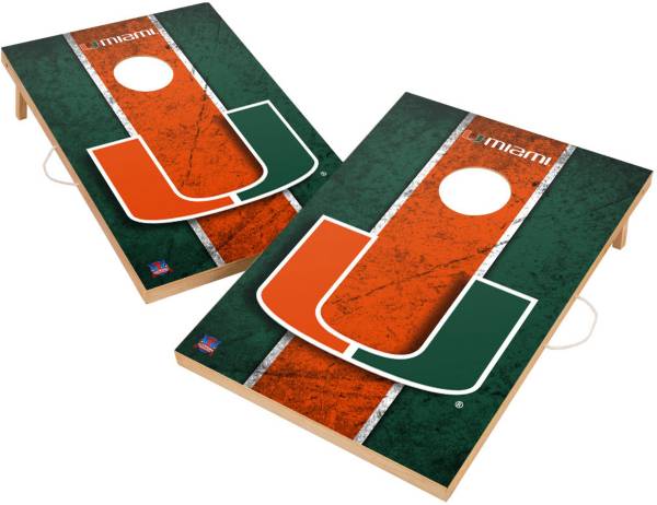 Victory Tailgate Miami Hurricanes 2' x 3' Cornhole Boards