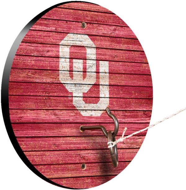 Victory Tailgate Oklahoma Sooners Hook & Ring Toss Game