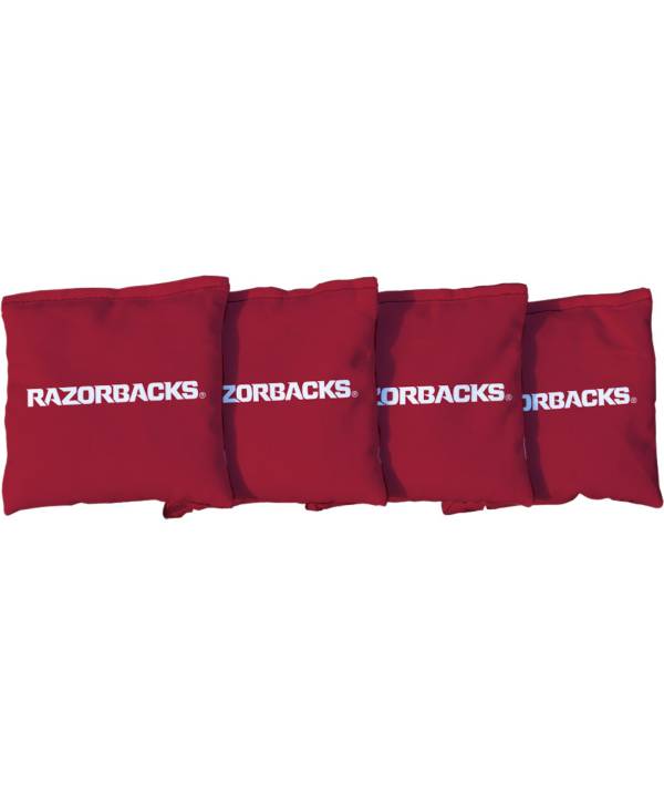 Victory Tailgate Arkansas Razorbacks Cornhole 4-Pack Bean Bags