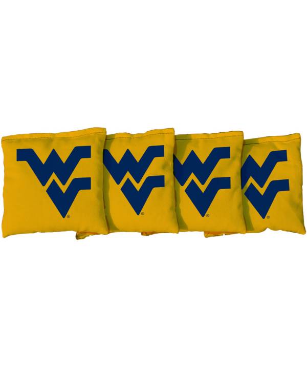 Victory Tailgate West Virginia Mountaineers Cornhole 4-Pack Bean Bags