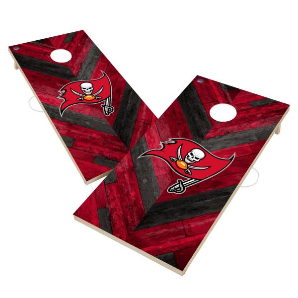 Victory Tailgate Tampa Bay Buccaneers 2' x 4' Solid Wood Cornhole Boards product image