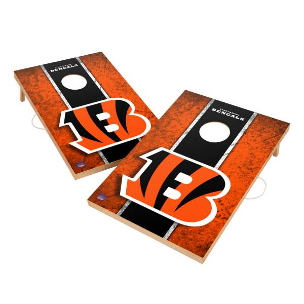 Victory Tailgate Cincinnati Bengals 2' x 3' Solid Wood Cornhole Boards