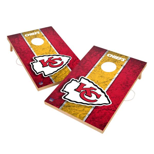 Victory Tailgate Kansas City Chiefs 2' x 3' Solid Wood Cornhole Boards