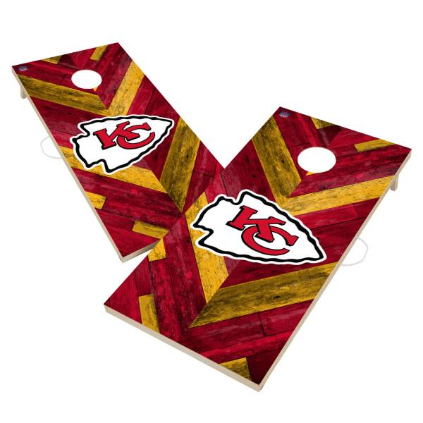 Victory Tailgate Kansas City Chiefs 2' x 4' Solid Wood Cornhole Boards